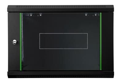 Digitus DN-19 09-U-EC-SW rack 9U Wandrek Zwart Digitus DN-19 09-U-EC-SW rack 9U Wandrek Zwart
