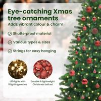 VidaXL Kerstboom met 150 led met standaard groen 150 cm pe - thumbnail