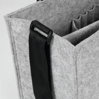 Sigel Laptoptas Desk Sharing Bag Classic M Synthetisch vilt Lichtgrijs (b x h x d) 36 x 28 x 15 cm Geschikt voor max. (laptop): 39,1 cm (15,4) - thumbnail