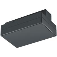 Spanningsrail Voedingsconnector 2-Fase Mat Zwart met Fasewisselaar - thumbnail