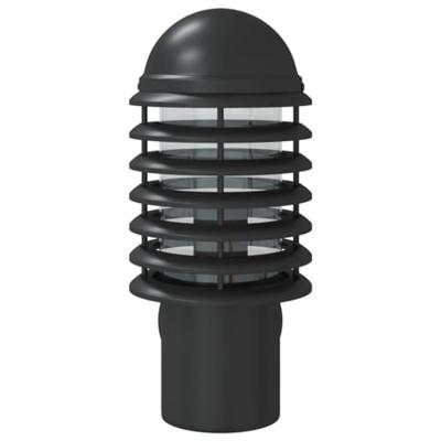 VidaXL Buitenwandlamp roestvrij staal zwart VidaXL Buitenwandlamp roestvrij staal zwart