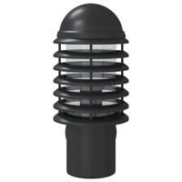 VidaXL Buitenwandlamp roestvrij staal zwart - thumbnail