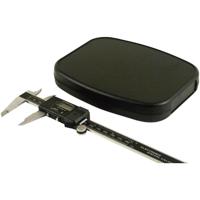 Hammond Electronics 1599TABMBK Universele behuizing 170 x 135 x 27 ABS Zwart 1 stuk(s) - thumbnail