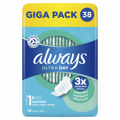 Always Maandverband Ultra Normaal Met Vleugels Always Maandverband Ultra Normaal Met Vleugels