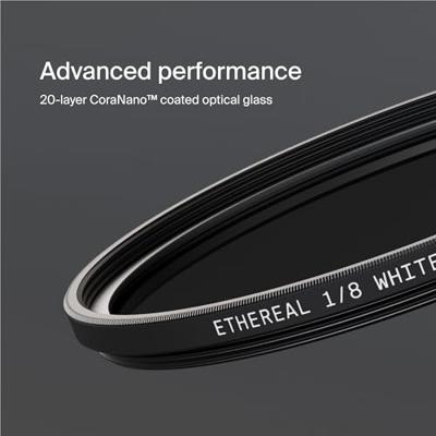 Urth 58mm Ethereal 1/8 White Mist Filter Plus+