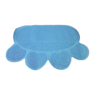 Uitloopmat poot lichtblauw Uitloopmat poot lichtblauw