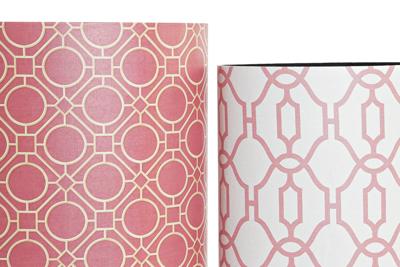 Blokkenset DKD Home Decor Hout Oranje (33 x 24,5 x 35,3 cm) (2 Onderdelen)