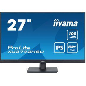 Iiyama ProLite XU2792HSU-B6 LED-monitor Energielabel E (A - G) 68.6 cm (27 inch) 1920 x 1080 Pixel 16:9 0.4 ms HDMI, DisplayPort, Hoofdtelefoon (3.5 mm