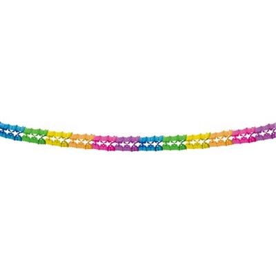 Papieren slinger feest 6 m