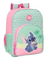 Schoolrugzak Lilo & Stitch Ice cream Roze 32 x 38 x 12 cm - thumbnail