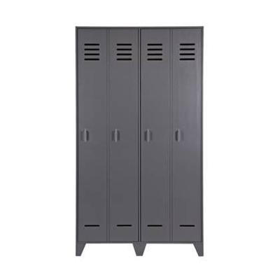 WOOOD Opbergkast 'Stijn', kleur grijs WOOOD Opbergkast 'Stijn', kleur grijs