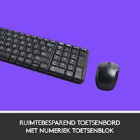 Logitech MK220 toetsenbord en muis - thumbnail