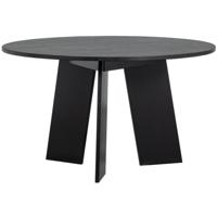 WOOOD Ronde Eettafel 'Fries' Eiken, 129cm - thumbnail