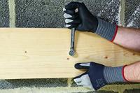 Showa Allround handschoen - 381 - microporeuze nitril gecoat - grijs - maat XXL - thumbnail