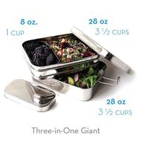 Eco Lunchbox Rvs lunchbox - 3 in 1 giant - thumbnail