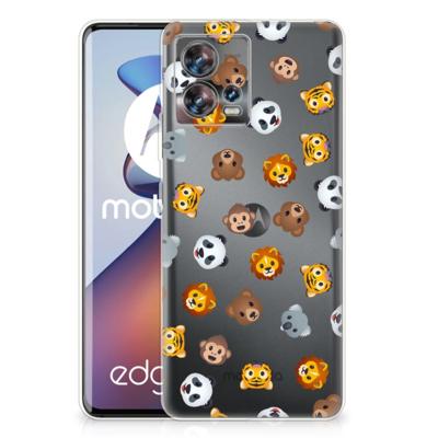 TPU bumper voor Motorola Edge 30 Fusion Dieren Emojis