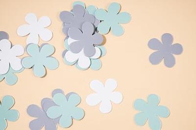 Confetti Bloemvorm Blooming Baby Boy (80st)