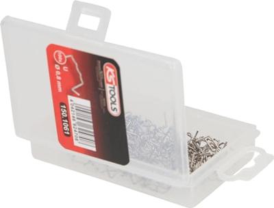 KS Tools 150.1061 Reparatieklem gebogen u-vorm Ø 0,8 mm, 100 stuks