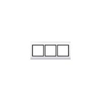 Merten Aquadesign afdekraam 3-voudig polarwit 400319 - thumbnail