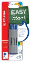 Rollerpenvulling stabilo easyoriginal f 6st blauw - thumbnail