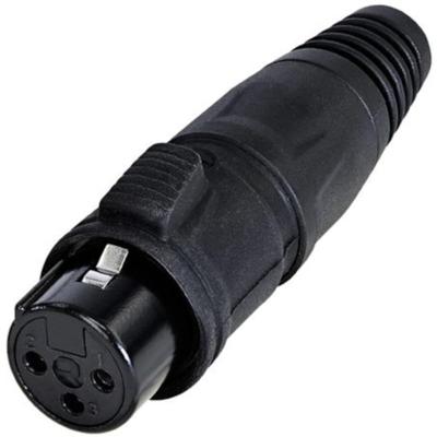 Rean AV RCX3F-Z-001-1 XLR-connector Bus, recht Aantal polen: 3 1 stuk(s)