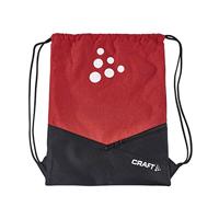 Craft 1905598 Squad Gym Bag - Bright Red/Black - One Size - thumbnail