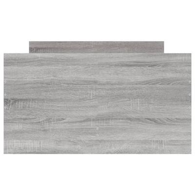 Bedframe met lades grijs sonoma eikenkleurig 90x190 cm - thumbnail