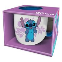 Lilo & Stitch Mug Stitch pink Flowers 385 ml - thumbnail