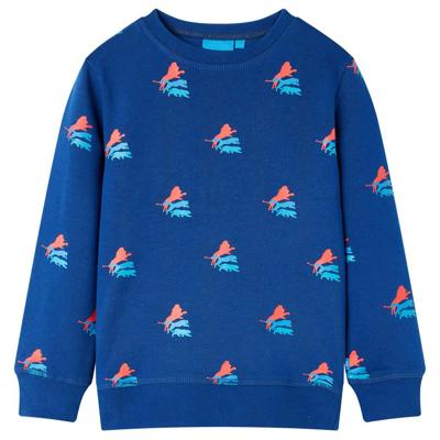VidaXL Kindertrui 116 donkerblauw