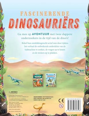 Rebo Publishers Fascinerende dinosauriers-stickers