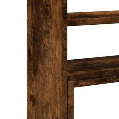 VidaXL Bureau organiser 40x17x41 cm bewerkt hout gerookt eikenkleur