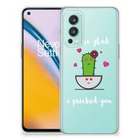 OnePlus Nord 2 5G Telefoonhoesje met Naam Cactus Glad - thumbnail