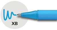 Balpen Schneider Slider Edge extra breed lichtblauw | 10 stuks - thumbnail