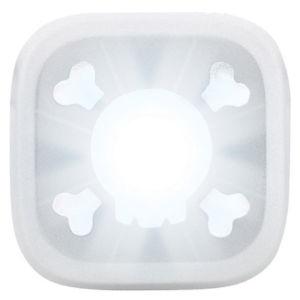 Knog Blinder 1 Skull Fietslicht - Zilver