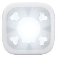Knog Blinder 1 Skull Fietslicht - Zilver - thumbnail
