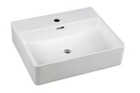 Best Design Wastafel Flaago Rechthoek 50 cm Mat Wit - thumbnail