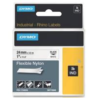 Labeltape DYMO IND RHINO S0773840 Tapekleur: Wit Tekstkleur:Zwart 24 mm 3.5 m - thumbnail