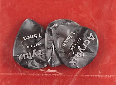 D&apos;Addario Acrylux Nitra Jazz 1.5mm 3-pack plectrumset