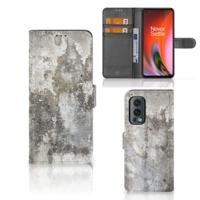 OnePlus Nord 2 5G | Bookcase | Beton Print - thumbnail