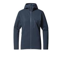 Haglofs Rosson Mid Hood Fleece Dames Tarn Blue XL - thumbnail