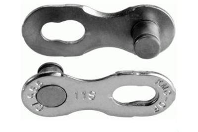 KMC fietsketting missinglink 11nr ept zilver 5.65mm niet herbruikbaar KMC fietsketting missinglink 11nr ept zilver 5.65mm niet herbruikbaar
