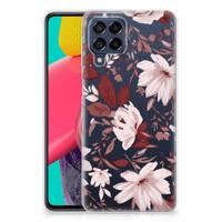 Smartphone hoesje Samsung Galaxy M53 Watercolor Flowers - thumbnail