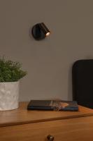 Lucide TONI - Oplaadbare Wandspot / Wandlamp - Accu/Batterij - Ø 8,1 cm - LED Dimb. - CCT - 1x2W 2700K/4000K - Bewegingssensor (uitschakelbaar) - Magnetisch - Grijs ijzer - thumbnail