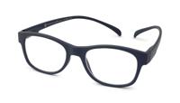 Leesbril bifocaal Klammeraffe-+1.00-Donker Blauw - thumbnail