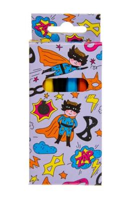 LG-Imports Kleurpotloden superhero, 6st.