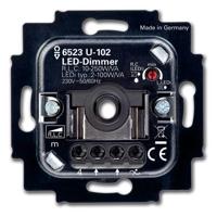 Busch-Jaeger Leddimmer 2-100W - 6523U-102 - Inbouw - Fase Aansnijding - thumbnail