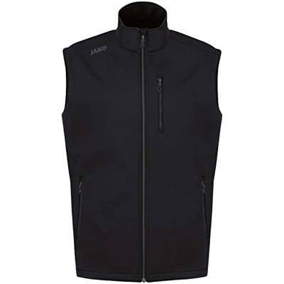 JAKO 7007 Softshelljas Premium - Zwart - 3XL
