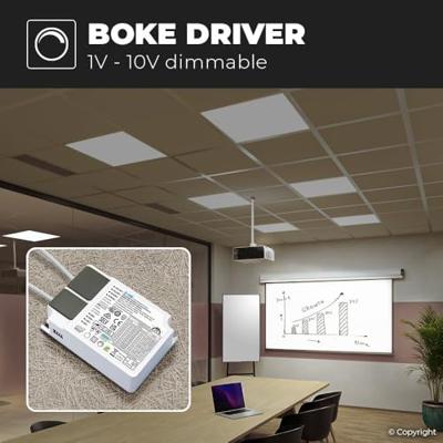 LED Paneel - 60x60 cm - 36 Watt - 4860lm (135lm/W) - 4000K neutraal wit - 1-10V Dimbaar - Flikkervrij - UGR22 - 5 jaar garantie