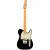 Fender American Professional II Telecaster MN Black elektrische gitaar met koffer - thumbnail