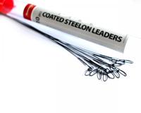 Rozemeijer Coated Steelon Leaders 30cm 10st. 30lb - thumbnail